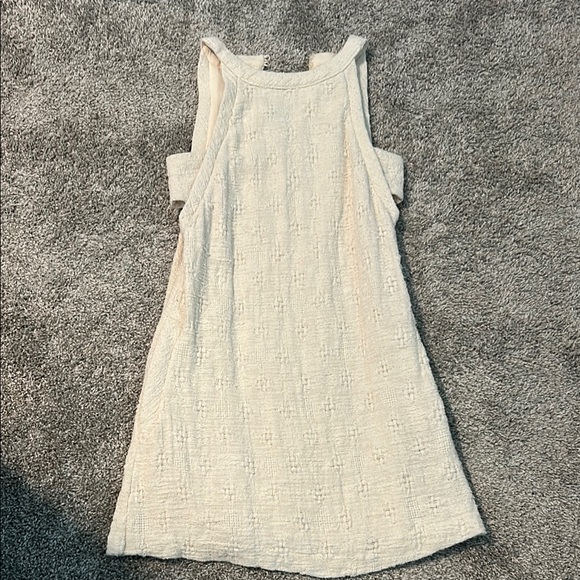 Zara Other - ZARA Girls Elegant Cream Sleeveless Dress